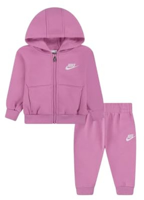 Nike Combinaison enfant LBR FZ CLUB SET 56M485 (rose, 3 mois), rose, 3 mois