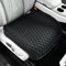 POKSRI 1P coprisedili per auto, in pelle, con cuscino, universale, semi avvolto, impermeabili, antiscivolo (Copertura inferiore singola)