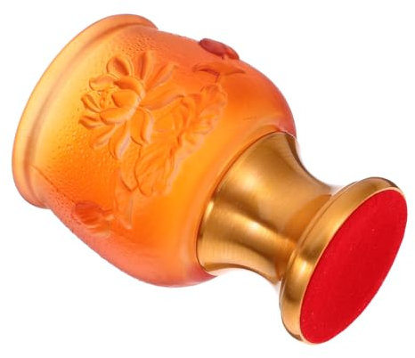 MAGICLULU Copa de Ofrecimiento Elegante de Aleación para Ritual Vaso de Agua Cáliz Decorativo para Ceremonias Religiosas Especiales de Limpiar y Duradero