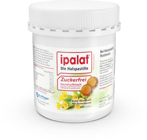 IPALAT Halspastillen zuckerfrei 400 St
