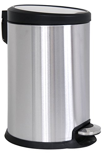 MSV 100548 Treteimer Soft Close aus Edelstahl, 20 L