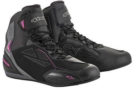 Alpinestars dam Nc motorcykelskor, Svart fuchsia, 36 EU