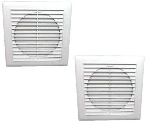 ASPIRATORE ARIA DA MURO 25W VENTOLA ESTRATTORE ELIMINA ODORI CASA UFFICCIO BAGNO