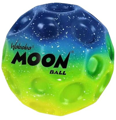 Waboba - Balle rebondissante MOON (Taille unique) (Bleu/Vert)