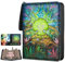 TCGUARD Sammelkarten Album für MTG, für 900 Karten, MTG Binder für Standardkarten, Karten Sammelalbum für YGO/PTCG Spielkarten für Kinder (9 Fächer, Grün)