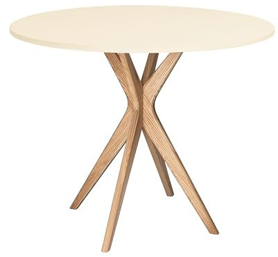 RAGABA JUBI Runder Esstisch 90cm Ivory