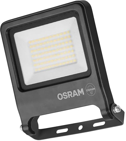 Osram ENDURA FLOOD PC 50W LED-Fluter, 4000K kaltweiß, 5000 Lumen, IP65 Flutlicht für große Flächen, recyceltes Aluminium, 100 lm/W Effizienz