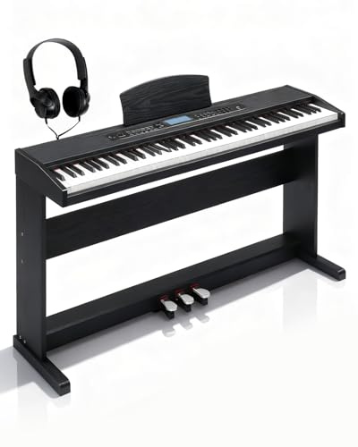 Ktaxon 88 Key Digital Piano Upright Electric Keyboard Piano W/LCD Display