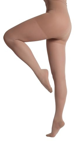 Medilast Panty de Compresión Normal Clase II (22–29 mmHg) – Fácil Colocación – Para Varices, Piernas Cansadas e Hinchazón – Color Beige o Negro