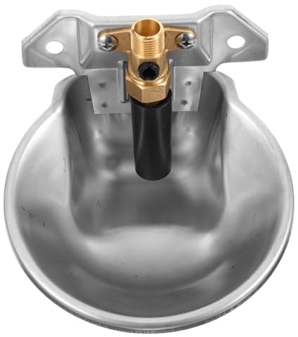 FRCOLOR Automatische Viehwassertränke Aus Hochwertigem Material Für Pferde Und Kühe Leicht Zu Reinigen Für Ställe Sowie Weiden