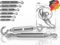 PD® Spannschloss M12 Edelstahl A4 (Haken-Haken) | Seilspanner Edelstahl ROSTFREI | Drahtseil Spanner mit Spannschraube | Drahtspanner Spannhaken für Segel Befestigung, Wäscheleine & mehr | 2 Stück