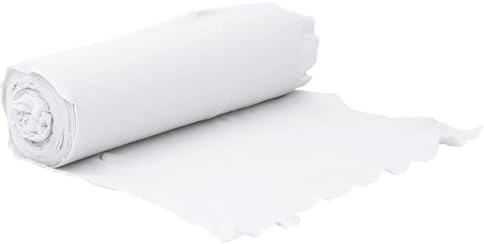 vidaXL Ogräsduk 1x150 m polyesterfiber vit