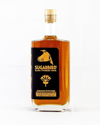 Craft Rum - Sugarbird Cape Fynbos Jamaican-style Craft Rum - 70cl