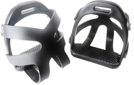 PS Pferdeartikel Sicherheits Steigbügel aus Kunststoff mit Schutz