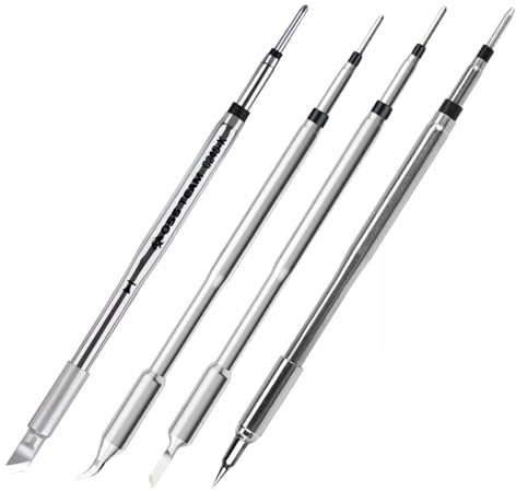 Xinsheinelry Reemplazo Punta Hierro Soldado Strainght Strainght Oxidación Resistente A Estación Soldadura JBC T245