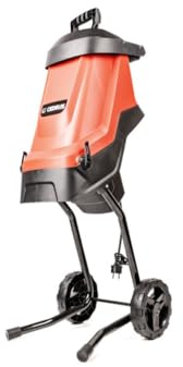 Hahn & Sohn Cedrus CEDRE04 Elektrischer Gartenhäcksler - 2800W, 45mm Aststärke, 45L Fangkorb - Leise, Überlastschutz, Edelstahlmesser, Kompostierung, Häckselwerk, Astschredder - Leise Walzenhäcksler