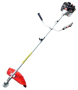 Desbrozadora de Gasolina 43cc 2 Tiempos – Barra Divisible – 2,43 CV – Incluye Disco de Corte, Cabezal de Hilo, Arnés y Kit de Herramientas