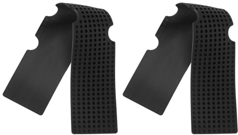 BTOSEP Nastro per manubrio della bicicletta, cuscinetti in silicone ammortizzante per bici da strada, 200 x 35 mm, 2 pezzi, impugnatura comoda per gli appassionati di ciclismo