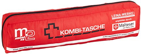 Leina-Werke 14024 Mini-Kombitasche M2 ohne Klett, XS, Rot/Schwarz/Weiß