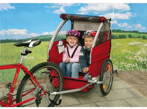 Profex Herren Fahrradanhänger Security Plus