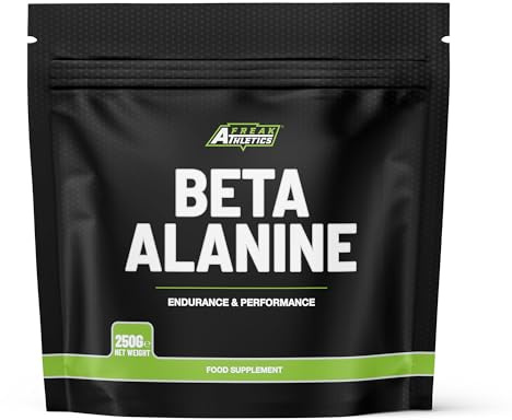 Freak Athletics Beta Alanine Powder 250g - Premium Beta Alanine Supplement for Strength & Endurance - Powder Form - Suitable for Men & Women - UK Made