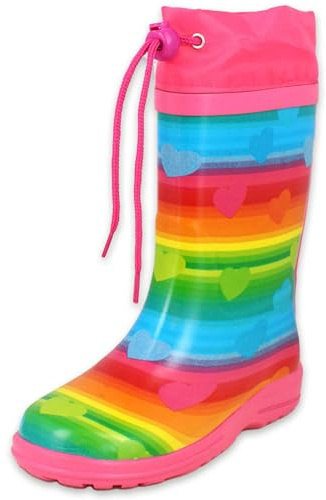 Beck Arcobaleno, Stivali di Gomma Bambine e Ragazze
