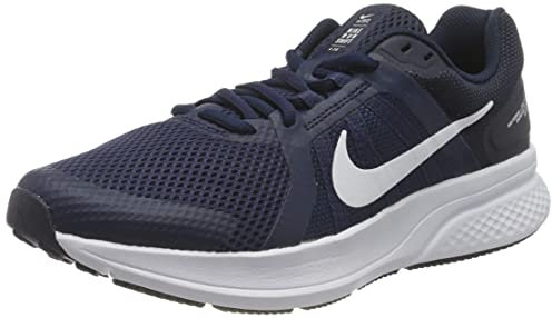 Nike Herren Run Swift 2 Running Shoe, Midnight Navy White Obsidian, 42 EU