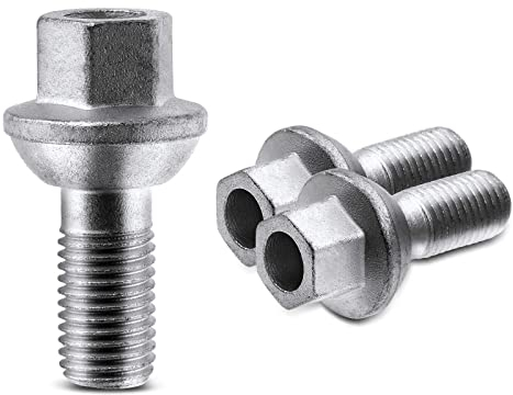 Frankberg 3 bulloni per ruota anteriore o posteriore, compatibili con Fortwo Cabrio 451, 0,8 l, 1,0 l, 2007, oi Fortwo Coupe 451, 0,8 l, 1,0 l, 2007