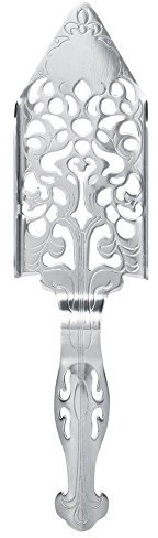 Nikou Cucchiaio di assenzio, in acciaio inox 304, cucchiaio quadrato per cocktail bar, tazza di vetro, filtro Wormwood cucchiaio per cucina bar party