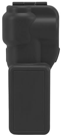 Akozon Cubierta Integrada de Lente y Protección de la Pantalla, Caja de Flip de Protección de Cámara de Cámara Portátil, Cabina para la Cámara de Bolsillo 3 (Black)