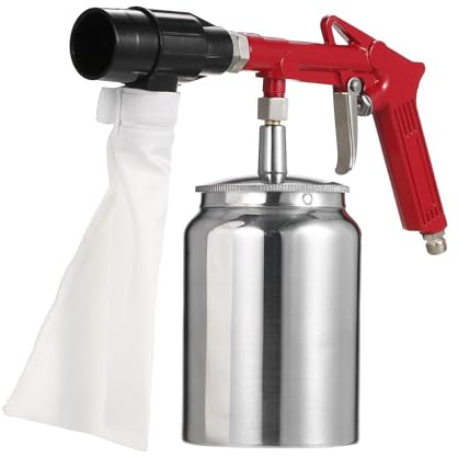 FTVOGUE Kit de Chorro de, Granalla Abrasiva de, Limpieza de Aire y Líquido de Alta Presión para Ruedas y Vallas de Automóviles