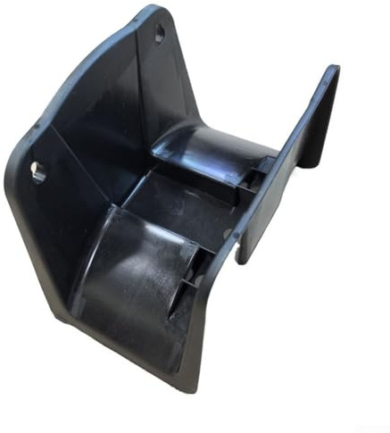 Honseadek Wandmontierter Schlauchaufhänger für robuste Gartenschlauch-Aufbewahrung, platzsparende Wandaufbewahrung für den Außenbereich, Schwarz