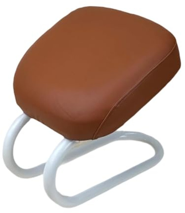 Ysyqkn Meditationshocker, Bequemer Stuhl, Tragbar, Geschenk für Frauen, Ergonomisches Geschenk, Stabiler Gebetshocker, Genoue Studio, Braun