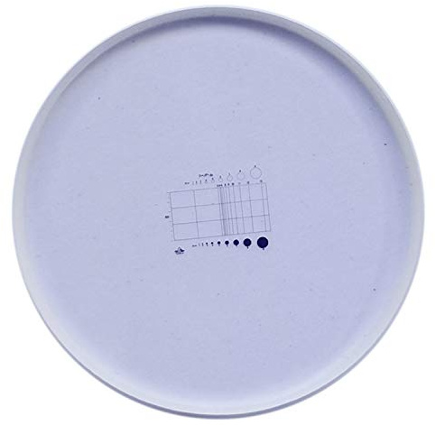 Microscope Micrometer Net Shaped Eyepiece Micrometer Microscope Calibration Ruler Slides Area Measuring Ruler