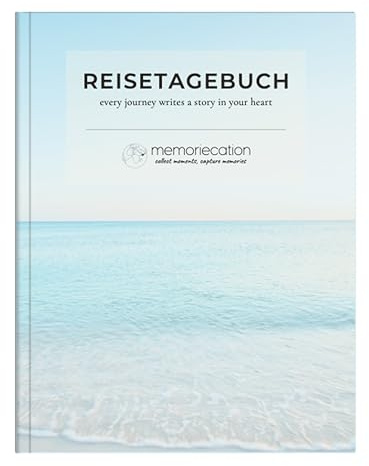 memoriecation® Diario di viaggio da scrivere: il tuo diario ispiratore per più viaggi, viaggi nel mondo o per le prossime vacanze, regalo da viaggio perfetto per i giramanici, formato A5