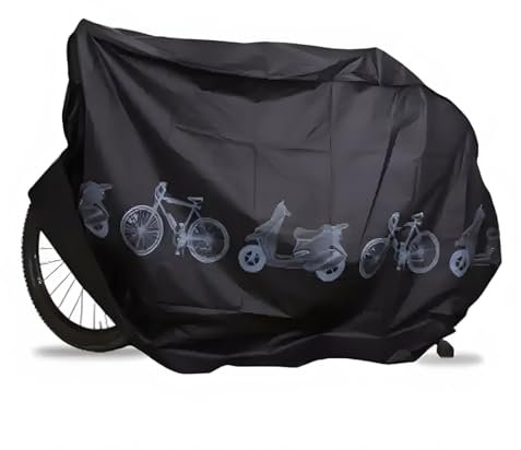 GXGM Housse de Vélo Imperméable pour Protection Anti-poussière, Anti-Pluie avec Protection UV et Stockage