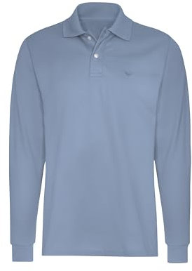 TRIGEMA Langarm Poloshirt mit Armbündchen