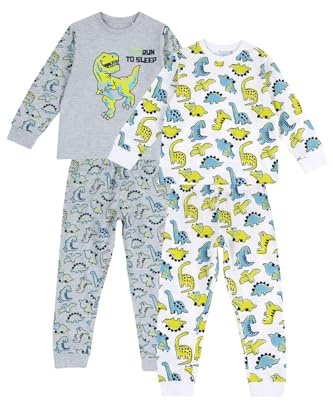 Chicco, Pigiama Bambino e Bambina, Confezione da 2 Pezzi, Pigiama Lungo in Cotone Leggermente Felpato, Abbigliamento Bambino e Bambina, Designed in Italy