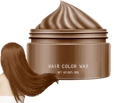 Cire Colorante Pour Cheveux,Crème Colorante 30ml | Pâte Lavable pour Teinture et Coiffage Hommes Femmes Fêtes Cosplay Halloween