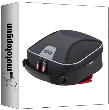 givi tankrucksack xs319y tanklock schwarz 3 lt + träger kompatibel mit triumph tiger explorer 1200 2012 2013 2014 2015 mototopgun xs319y + bf02