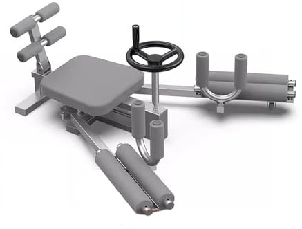 Kraftig Bensträckare, Yoga/dans Höftöppningsmaskin, 0-240° Justerbar Stretchutrustning, Med Svampkudde Och Ryggstöd, 200 Kg Lastkapacitet(Color1)