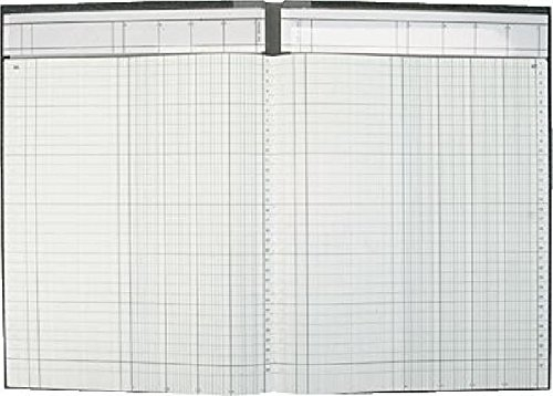 K+E Spaltenbücher /8611042-7104P96KL, hellblau, 4 Spalten, DIN A4, Inh.96Blatt