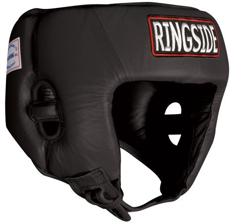 Ringside Competition Boxning Muay Thai MMA Sparring Huvudskydd Huvudbonader utan Kinder, Svart, Stor