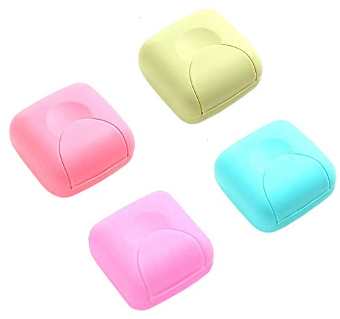 Linian 2 pezzi Portasapone Portatile Impermeabile,Portasapone da Viaggio per Esterno Bagno Viaggi