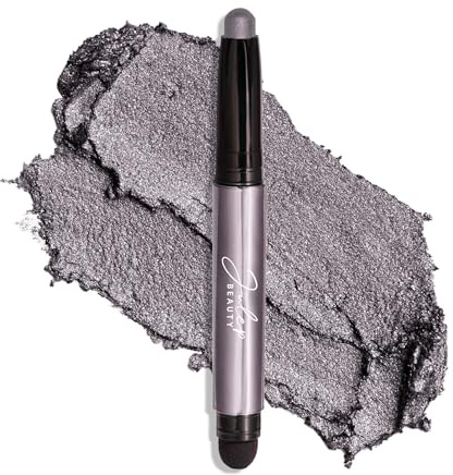 Julep Eyeshadow 101 Crème-to-Powder Eyeshadow Stick (Smoky Grey Shimmer) Long-Lasting, Waterproof Eye Shadow - Blendable, Crease-Proof with Built-In Smudger