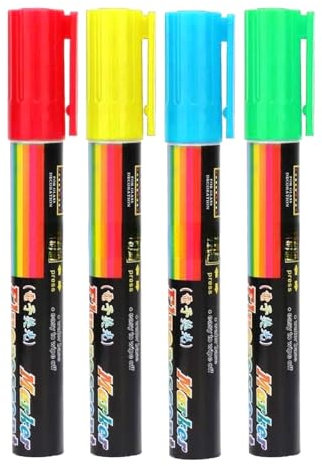 Meiliyizu Bienenzucht-Markierstift-Set, mehrfarbig, Bienenkönigin, Markierstift-Set, Marker auf Wasserbasis, für Imker