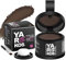Yargkos Poudre Invisible pour Racines, Correcteur Cheveux Imperméable, Effet Instantané, Cache Cheveux Clairsemés, Gris, Chauves, 3 - Brun Foncé