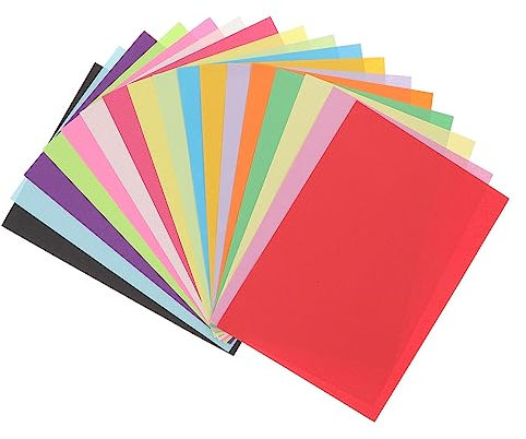 Gadpiparty 100 Stück Papiere schneiden farbig Bastelpapier selber machen gemischt sortiert crafts for leinenbettwaesche aufkleber scrapbooking handgefertigtes Papier Papierfalten