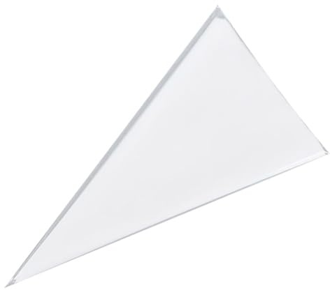 Honicemar Mangas Pasteleras Extra Grande 55 x 28 cm, 50pcs Bolsas de Pastelería Desechables Engrosada Transparente para Decorar Tartas Cupcakes Repostería y Galletas, con 4 Ligas de Silicona