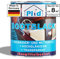 PLID® Bootslack Farblos Glänzend für Holz - Klarlack Holz Wasserfest - Küchenarbeitsplatte lackieren - Lack für Parkett, Treppen, Gartenmöbel und Theken - Holzlack Yachtlack - Made in Germany 0,75l